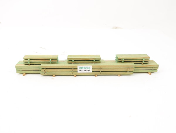 Spur H0 Ausschmückung Lager Kanthölzer Kesseldruck-Imprägniert Dierks Holzhandel
