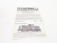 E1641 Fleischmann H0 Betriebsanleitung für Diesellok...