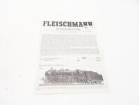 E1641 Fleischmann H0 Betriebsanleitung für Dampflok...