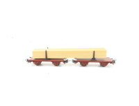 Märklin H0 aus 29426 Güterwagen Langholzwagen rotbraun 2-tlg. mit Ladegut
