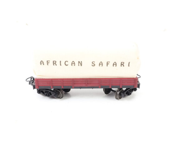 Märklin H0 aus 28721 Güterwagen Niederbordwagen mit Plane "African Safari" / DC