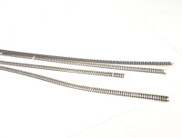 Fleischmann Spur N 22200 4x Flexgleis flexibel 730 mm lang 2-Leiter DC OVP