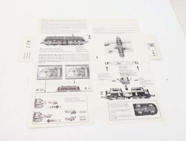 E1641 Fleischmann piccolo N Betriebsanleitung für FMZ Elektrolok 67332