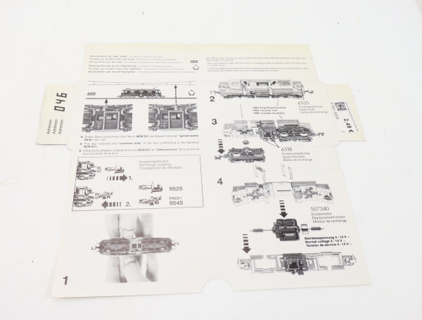 E1641 Fleischmann piccolo N Betriebsanleitung für FMZ Elektrolok 67341