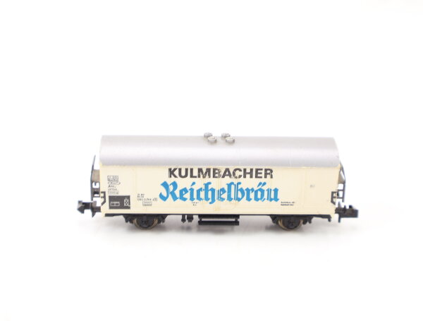 Fleischmann N 8326 Güterwagen Bierwagen "Kulmbacher Reichelbräu" 080 0 744 3 DB