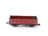 Fleischmann N 8205 off. Güterwagen Hochbordwagen mit Ladungsresten 6 754-0 DB