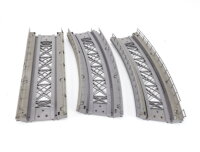 Märklin H0 Set 2x Gebogenes (360r) 1x Grade...