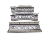 Märklin H0 Set 2x Gebogenes (360r) 1x Grade...