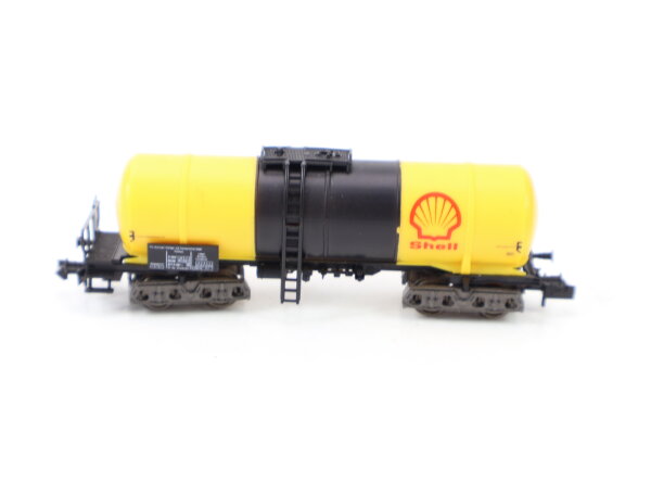 Fleischmann N 8481 K Güterwagen Kesselwagen "Shell" DB / NEM OVP