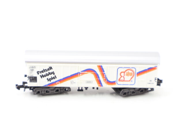 Minitrix N 3501 Güterwagen Schwenkdachwagen "Idee + Spiel" 055 4 180-6 DB