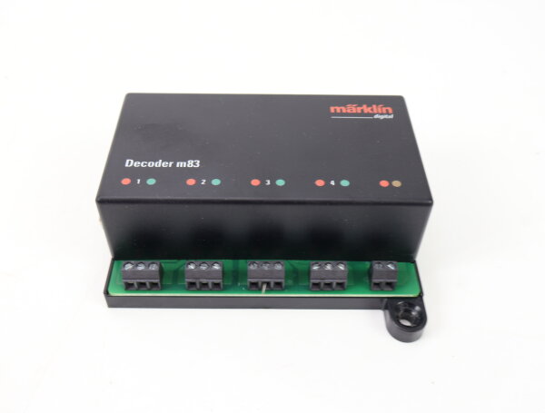Märklin H0 60832 Decoder m83 Empfänger zum Schalten von Weichen, Signalen etc.