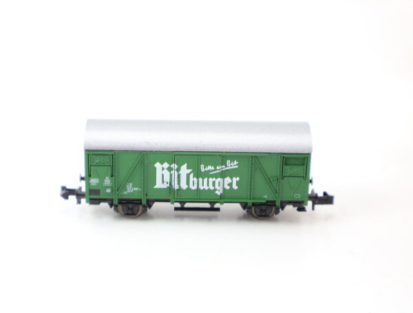 Roco N aus 25917 gedeckter Güterwagen Bierwagen "Bitburger" 133 2 0897-4 DB