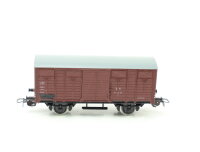 Piko H0 gedeckter Güterwagen 02-06-95 braun DR / OVP