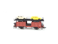 Fleischmann H0 5225 Güterwagen Autotransportwagen beladen 433 2 711-1 DB / OVP
