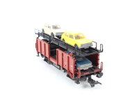 Fleischmann H0 5225 Güterwagen Autotransportwagen beladen 433 2 711-1 DB / OVP