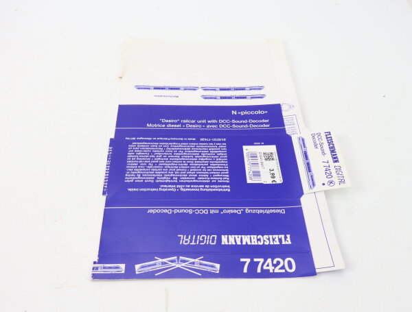 E1641 Fleischmann piccolo N Betriebsanleitung f Triebwagen Desiro Digital 77420