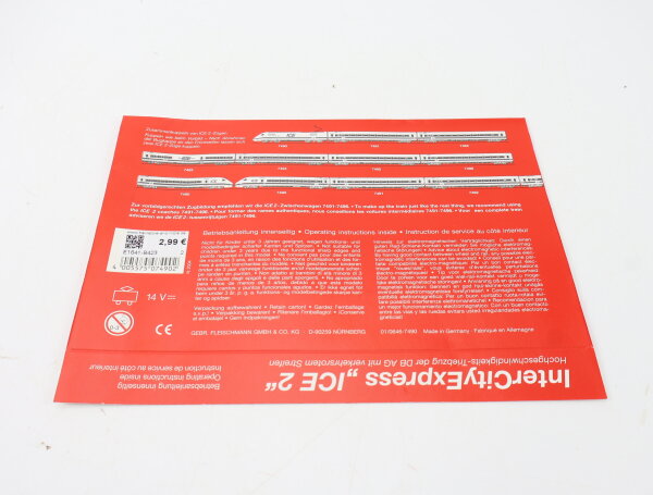 E1641 Fleischmann piccolo N Betriebsanleitung 7490 für ICE 2