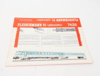 E1641 Fleischmann piccolo N Betriebsanleitung 7428...