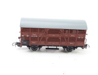 Piko H0 5/128-01 Güterwagen Verschlagwagen Viehstransporter 23-01-18 DR