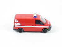 Wiking H0 608 05 28 Modellauto Feuerwehr VW Transporter T5 Rot 1:87