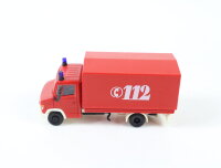 Herpa H0 043 649 Modellauto Mercedes-Benz Vario Pritsche/Planen-Lkw Feuerwehr