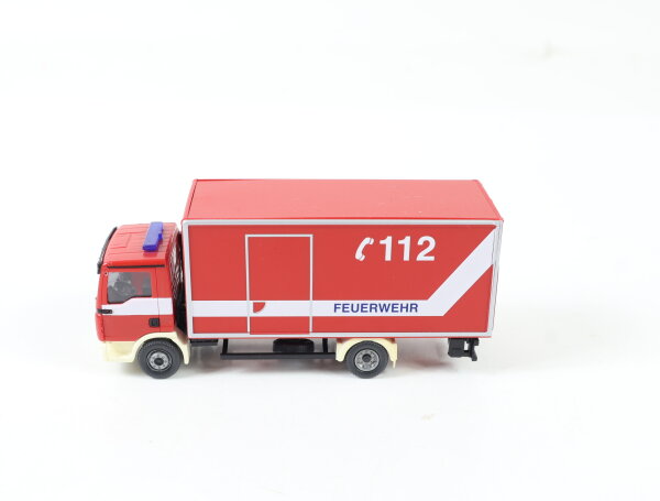 Wiking H0 606 02 36 Modellauto Feuerwehr Koffer-LKW MAN TGA L 1:87
