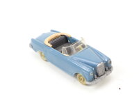Wiking H0 376/1B Modellauto PKW Mercedes 220 Cabrio mattgraublau 1:87