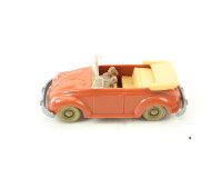 Wiking H0 304/2D Modellauto PKW VW Käfer Cabrio Typ 2 korallenrot beige 1:87