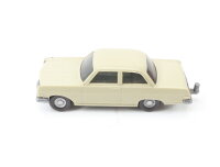 Wiking H0 345/2H Modellauto PKW Opel Rekord A hellgelbgrau 1:87