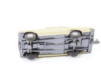 Wiking H0 345/2H Modellauto PKW Opel Rekord A hellgelbgrau 1:87