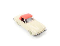 Wiking H0 385/2D Modellauto Mercedes 190 SL Coupé hellgelbgrau~ 1:87