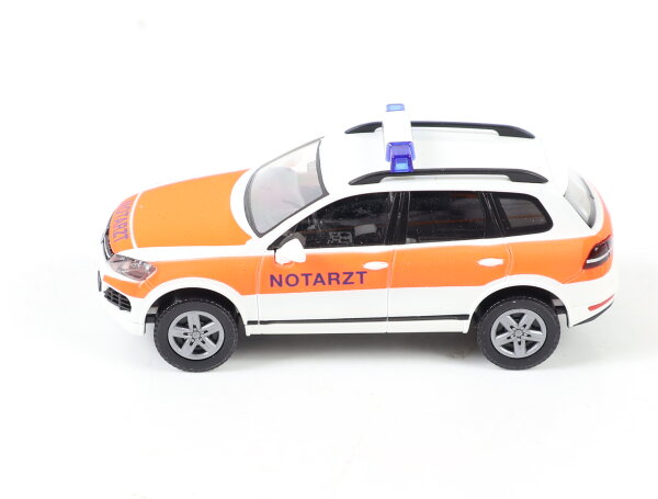 Wiking H0 0071 18 Modellauto Notarzt VW Touareg 1:87