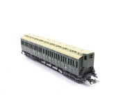 Liliput H0 290 03 Personenwagen Abteilwagen mit Bremserhaus 3.Klasse DRG grün