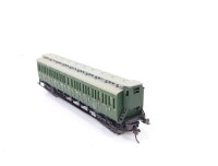 Liliput H0 290 03 Personenwagen Abteilwagen mit Bremserhaus 3.Klasse DRG grün