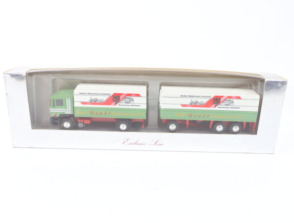 Herpa H0 Modellauto LKW MAN F8 "Spedition Wandt 150 Jahre Staatseisenbahn" OVP