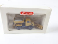 Wiking H0 646 01 18 Modellauto Unimog mit Schneeflug