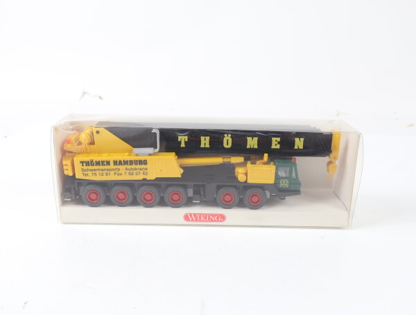 Wiking H0 632 02 43 Modellauto Autokran Grove 6-achsig "Thömen Hamburg" 1:87