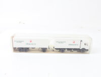 Wiking H0 26455/1 Modellauto LKW Mercedes-Benz MB Pritschen-Lastzug "Dragoco"