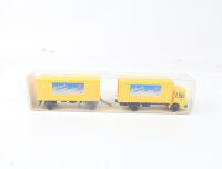 Wiking H0 25551 Modellauto LKW MAN Post-Koffer-Lastzug...