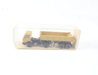 Wiking H0 677 22 Modellauto LKW Hinterkipper Sattelzug MB...
