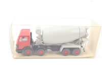 Wiking H0 68124 Modellauto Mercedes Benz Betonmischer MB grau/rot 1:87