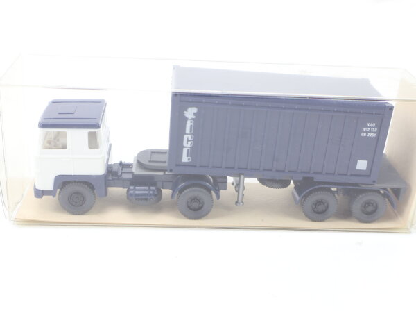 Wiking H0 52624 Modellauto LKW Scania 20 ft Container Sattelzug "ICL" OVP