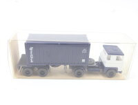Wiking H0 52624 Modellauto LKW Scania 20 ft Container Sattelzug "ICL" OVP