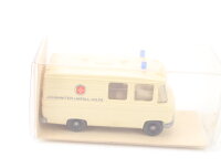 Wiking H0 13278 Modellauto Rettungswagen MB L 406 Johanniter-Unfall-Hilfe OVP