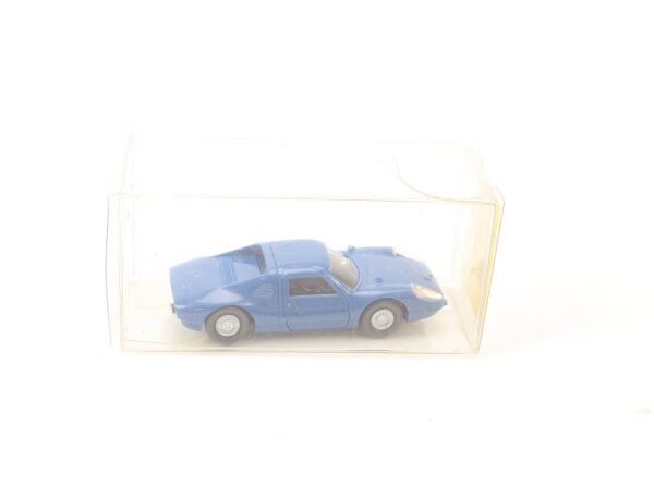 Wiking H0 10163 Modellauto PKW Porsche Carrera blau 1:87 OVP