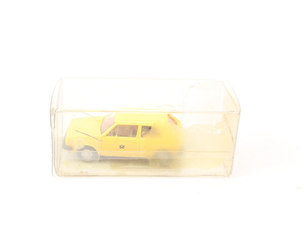 Wiking H0 10049 Modellauto PKW Post VW Golf Volkswagen gelb OVP