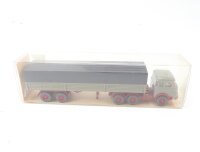 Wiking H0 488 Modellauto LKW Krupp 806 Sattelzug mit...