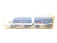 Wiking H0 424 Modellauto Lkw Pritschen Hängerzug...