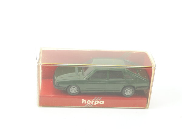 Herpa H0 Modellauto PKW Audi 100 GL 5e Coupe S dunkel-grün 1:87 OVP