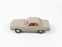 Wiking H0 390/2J Modellauto PKW Mercedes 350 SL olivgrau 1:87